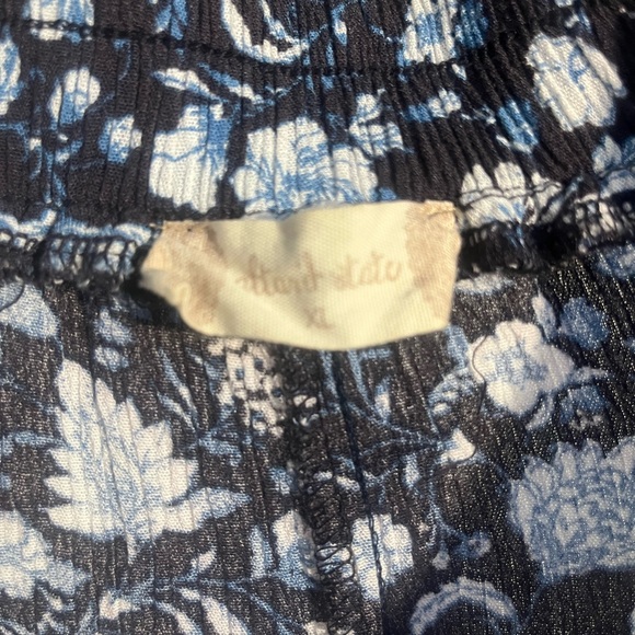 Blue floral, Long maxi skirt - Picture 3 of 3